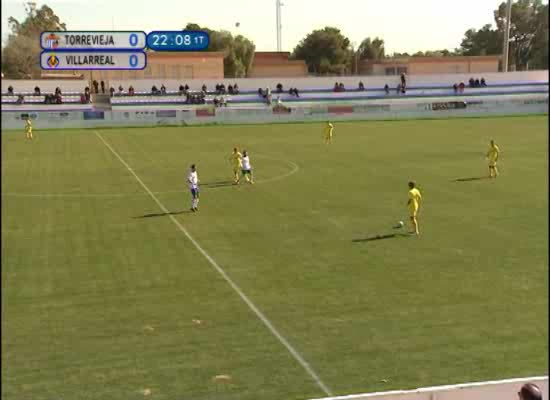 Primera parte del partido CD Torrevieja - Villareal CF